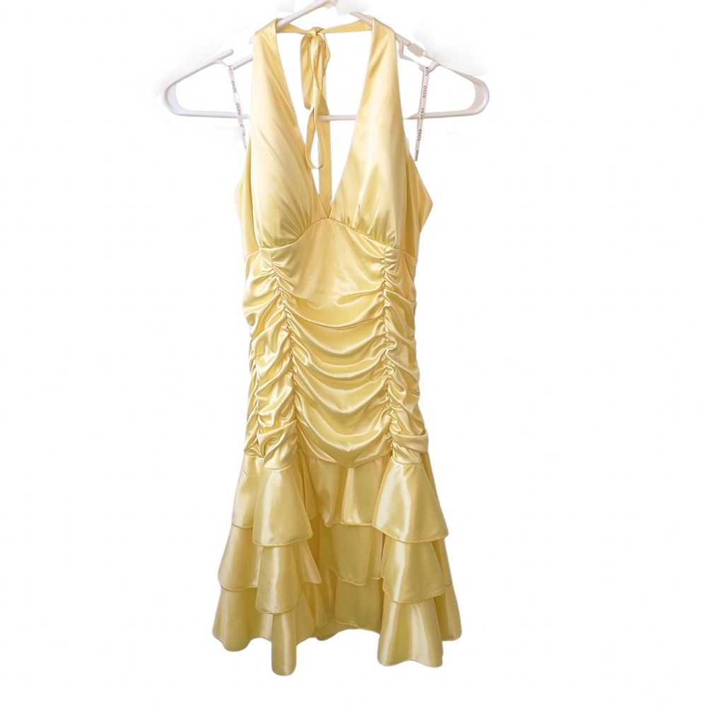Vintage Y2K XOXO Halter Dress Size Large